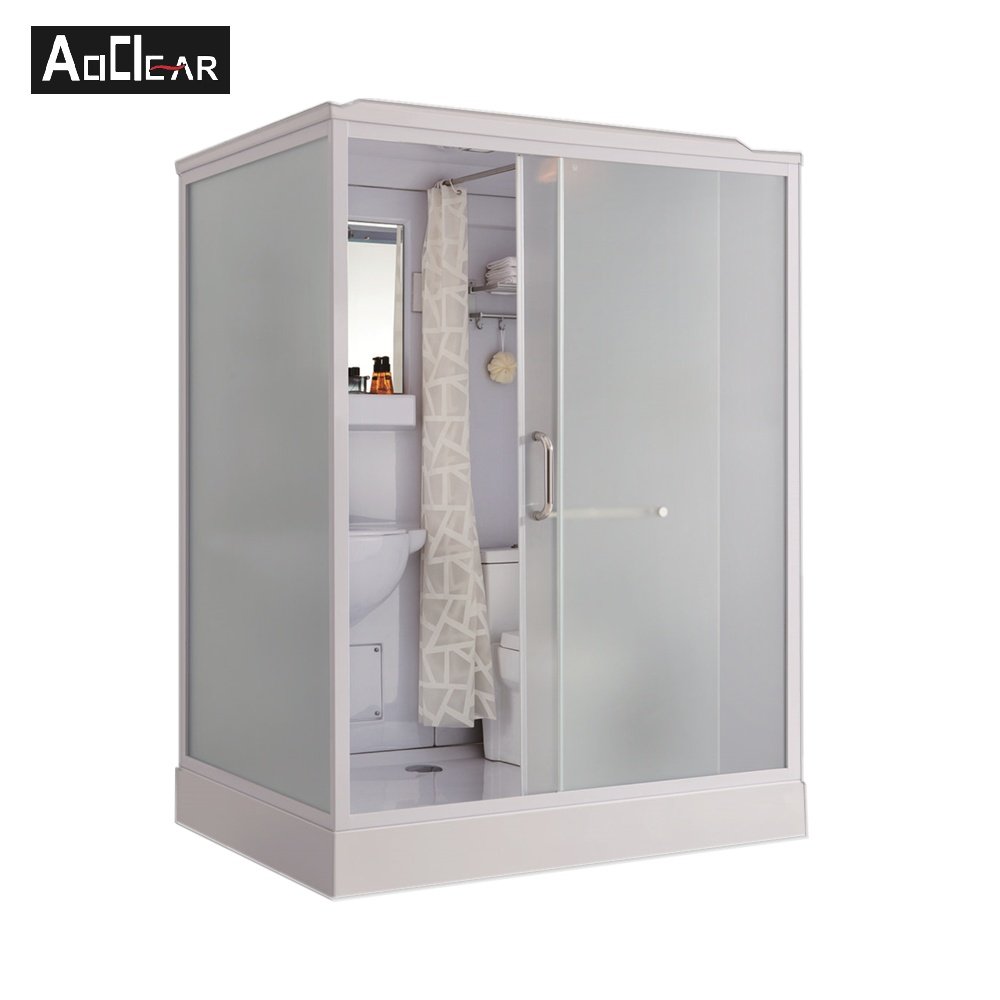 rectangular prefab steam shower